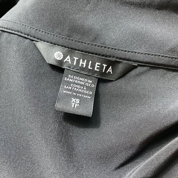 NWT Athleta Marlow Maxi Dress Womens XS / S - Black - Picture 9 of 10
